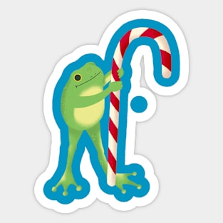 Frogmas Sticker